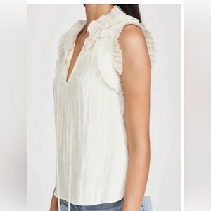 Rebecca Taylor sleeveless blouse GUC